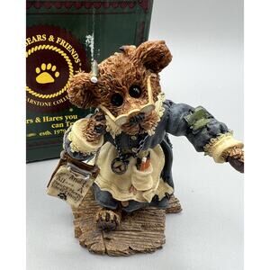 Boyds Bears Figurine Ms Bruin the Teacher #2414 13E/418 1998
